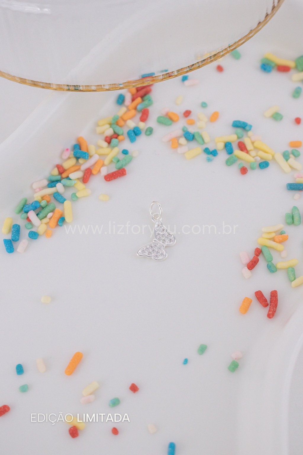 Pingente Borboleta Yara Infantil