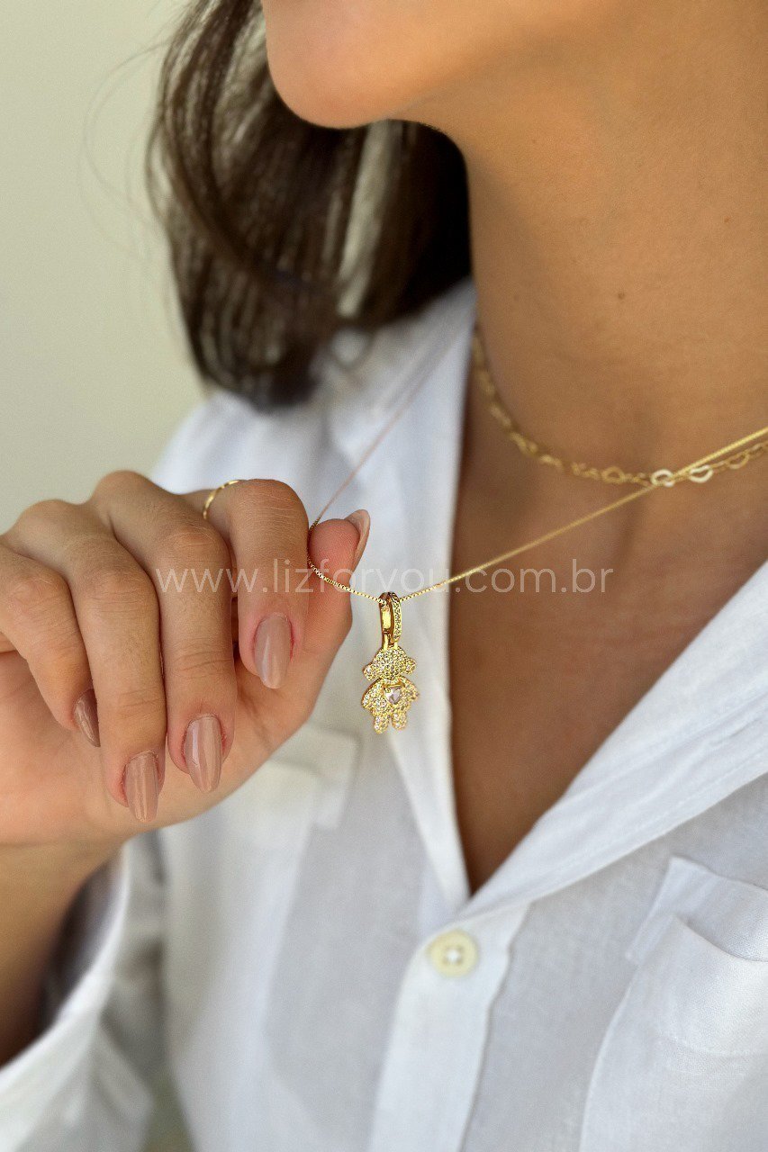 Pingente Filha Cravejado