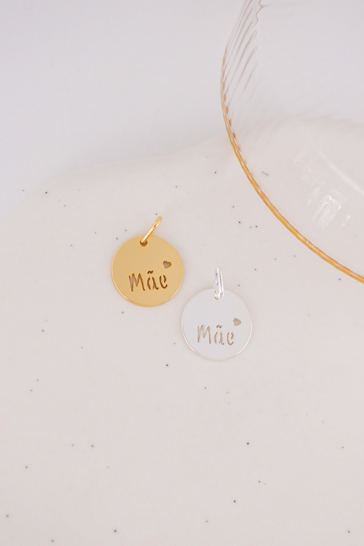 Pingente Medalha Mãe