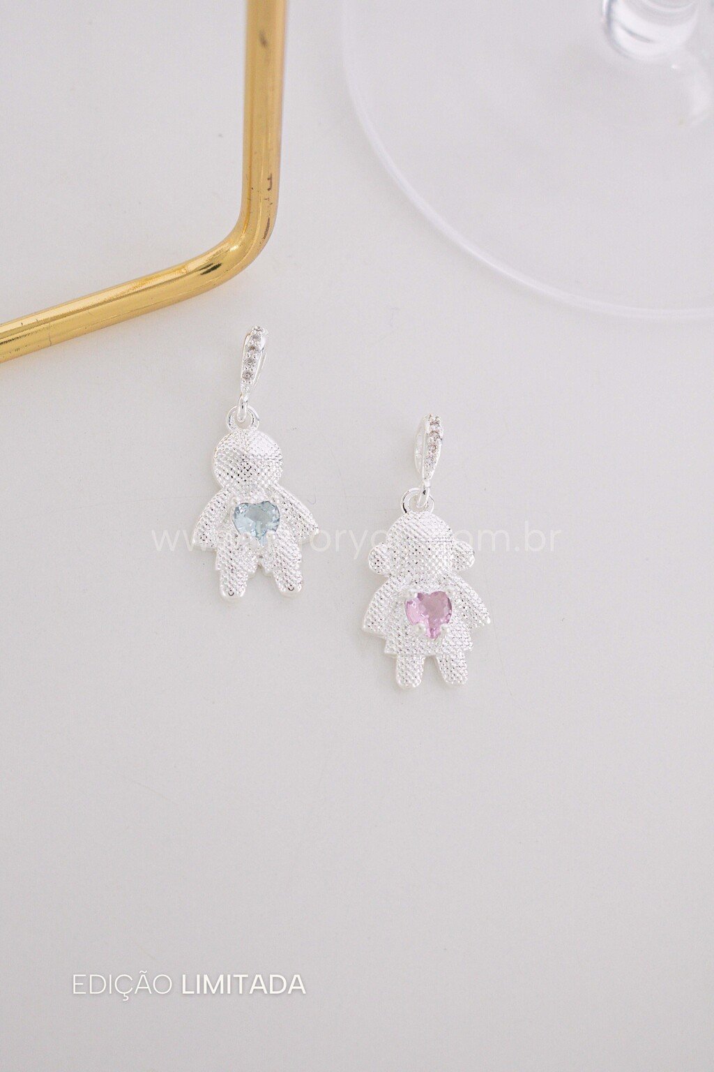 Pingente Menino/Menina Maxi