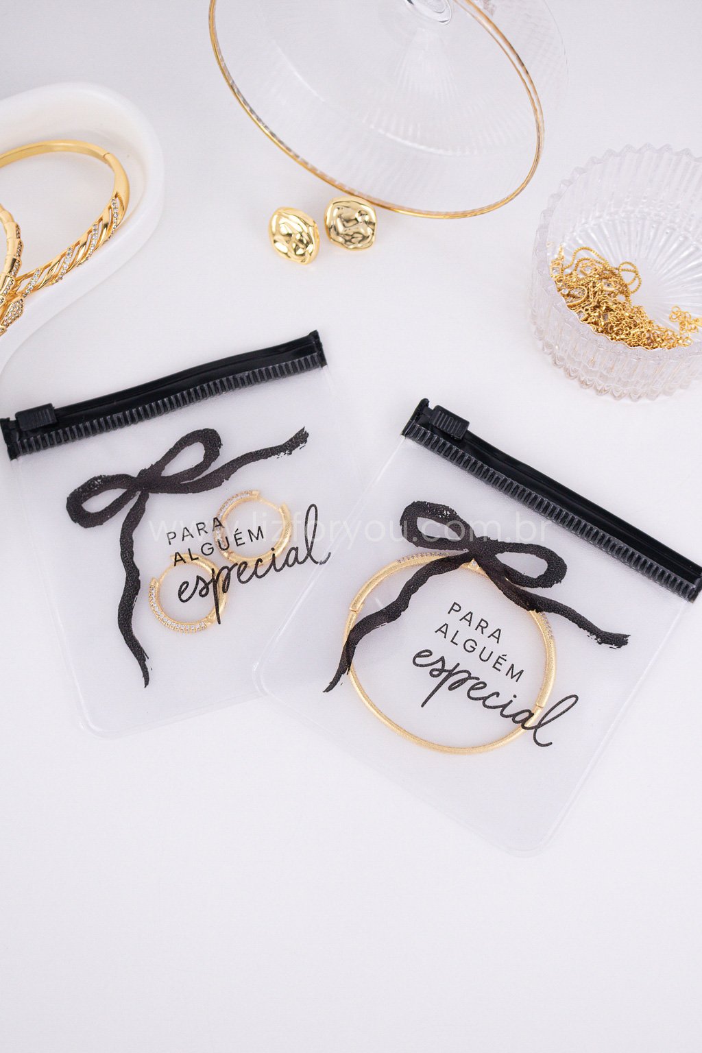 Porta Acessório ZipLock - “Para alguém especial”