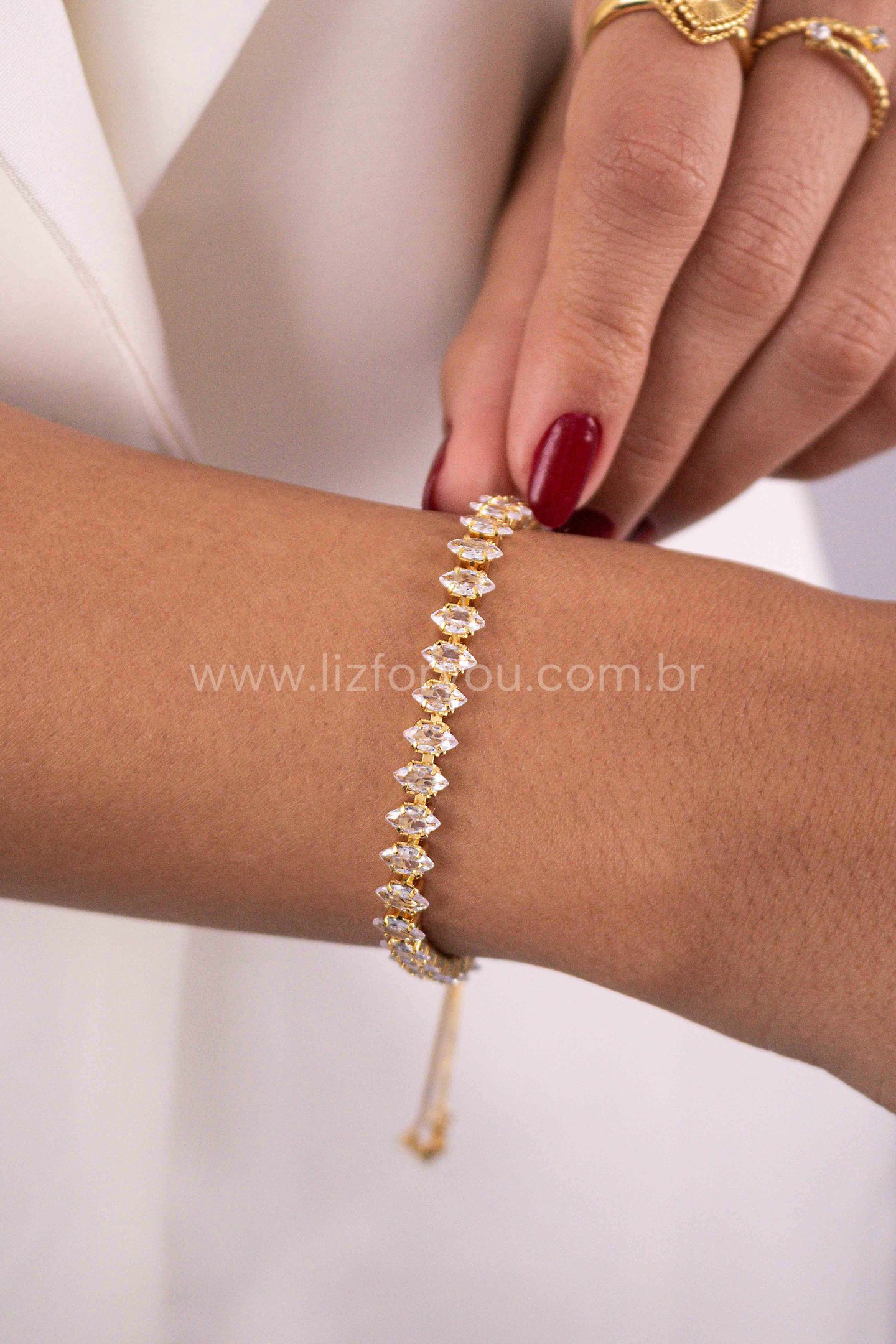 Pulseira Ajustável Riviera Shine