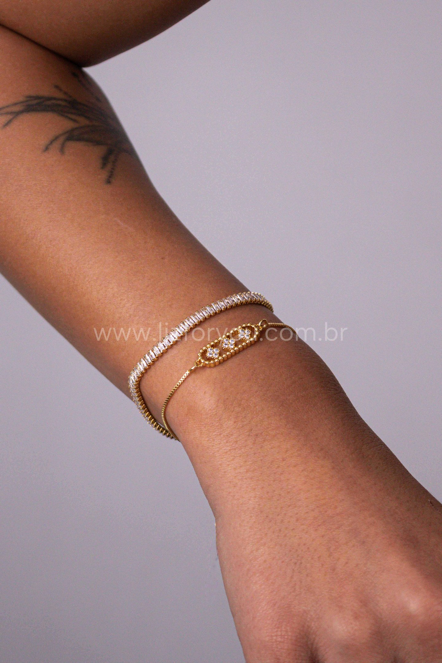 Pulseira Ajustável Trevos
