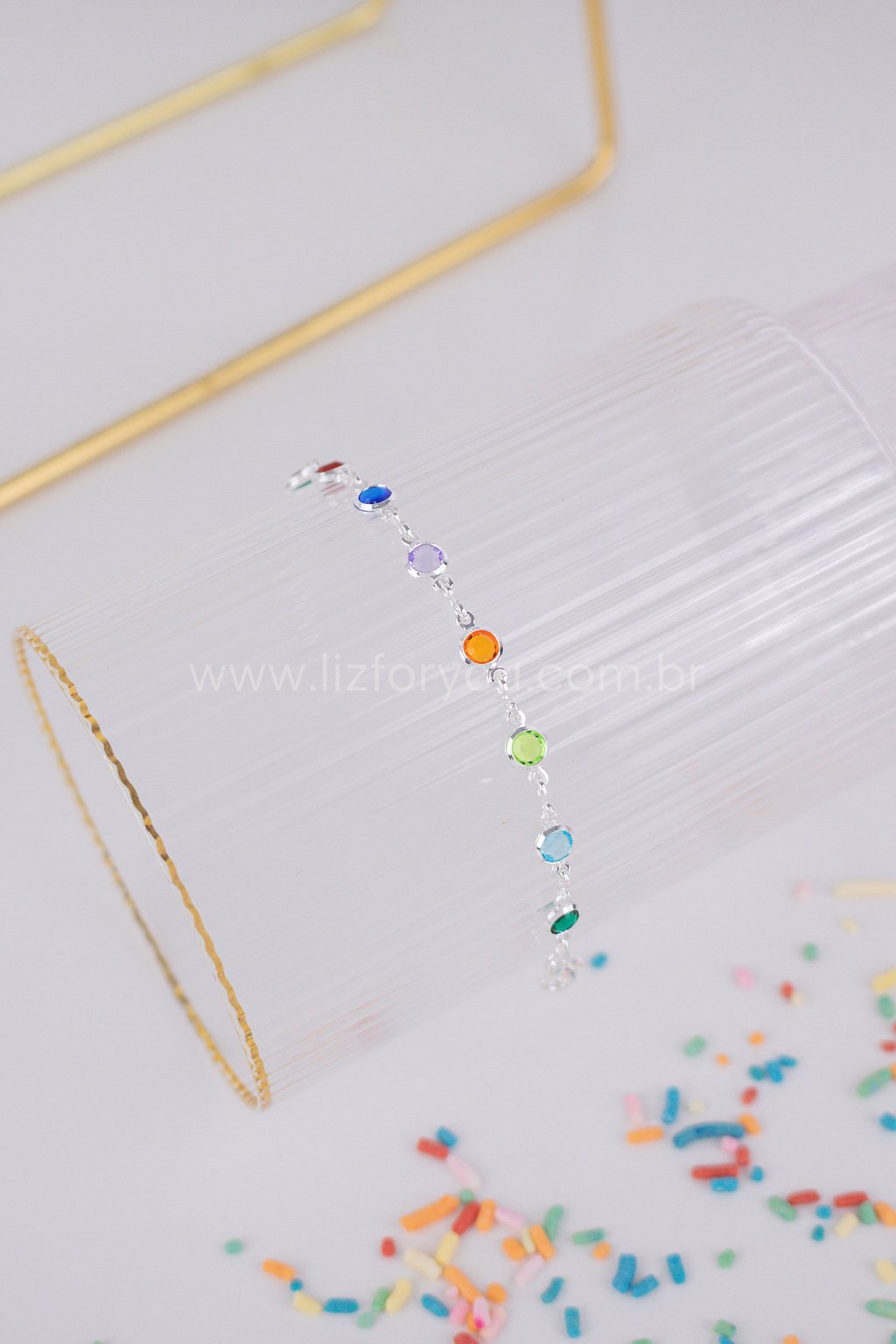 Pulseira Clara Colors Infantil 