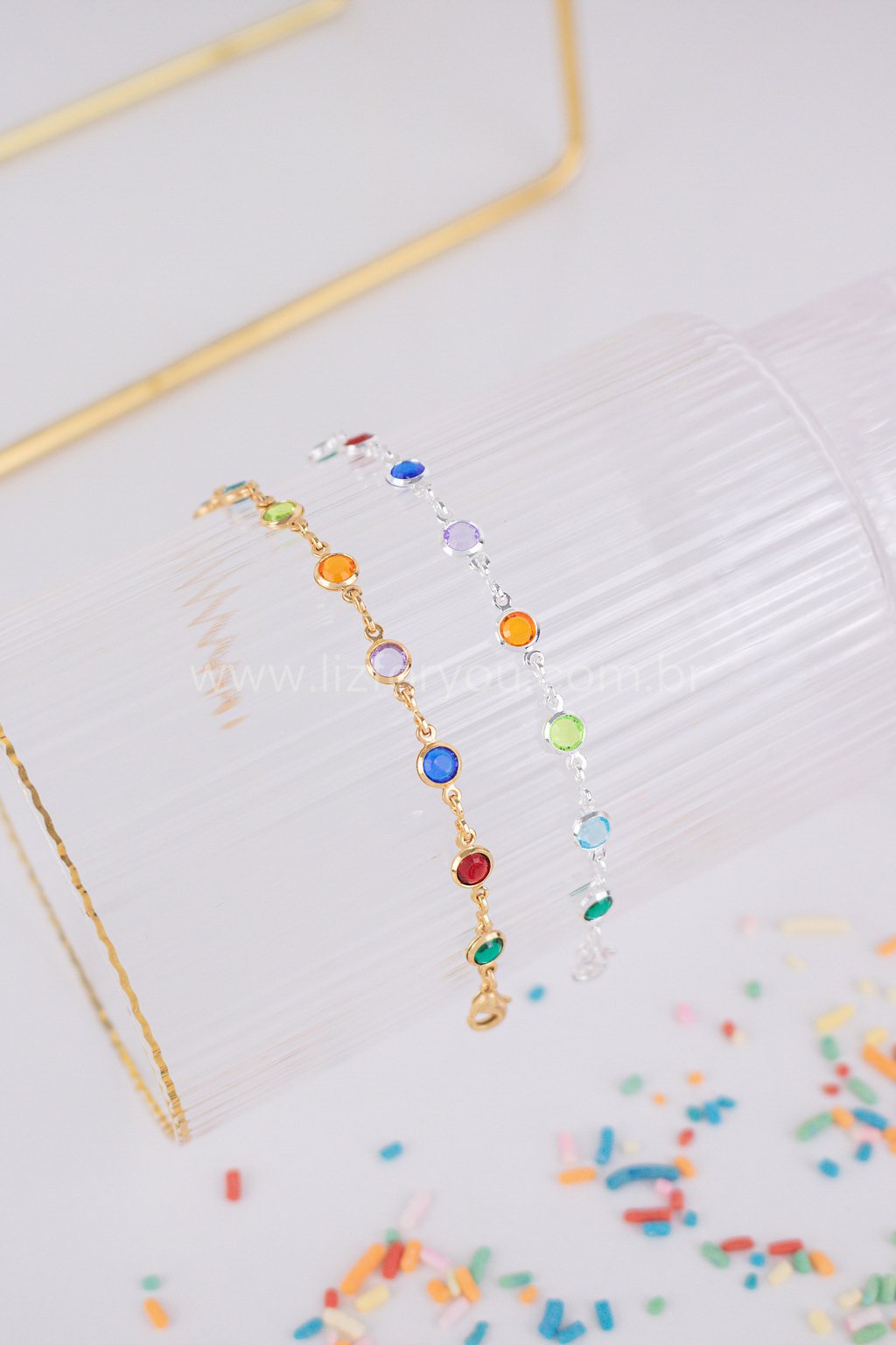 Pulseira Clara Colors Infantil 