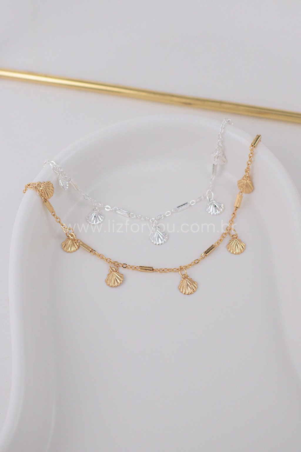 Pulseira Conchas 