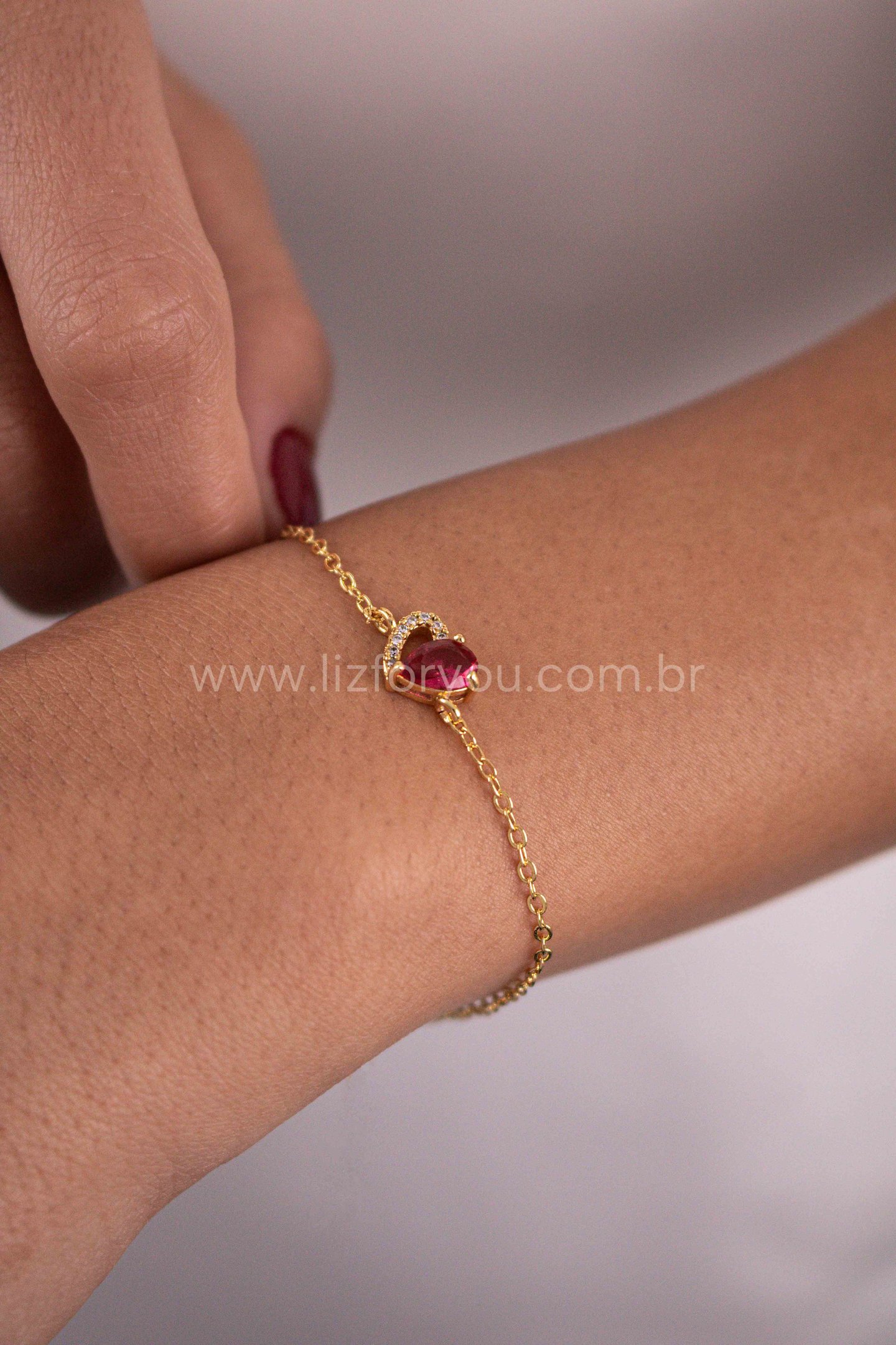 Pulseira Coração Ray