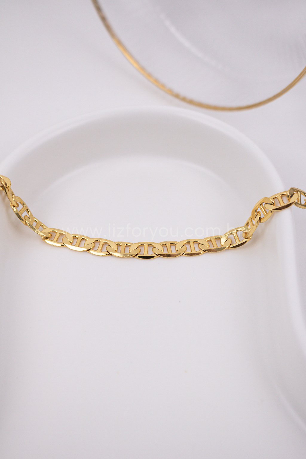 Pulseira Corrente Piastrine
