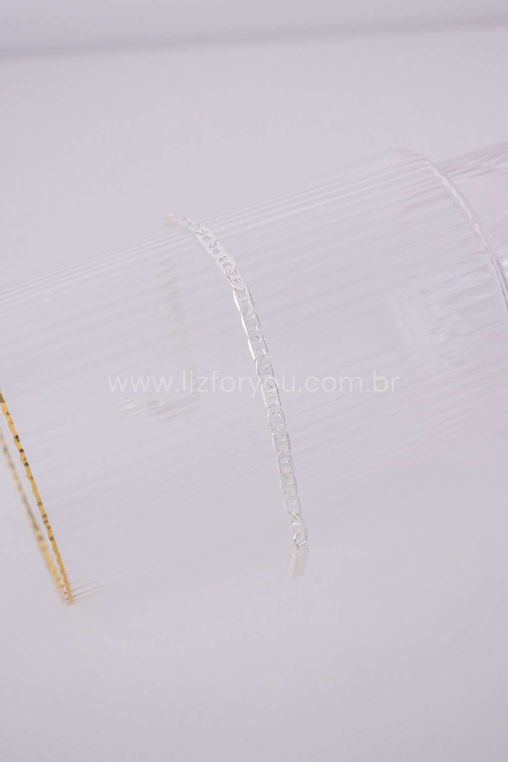 Pulseira Piastrine 3,5mm Masculina