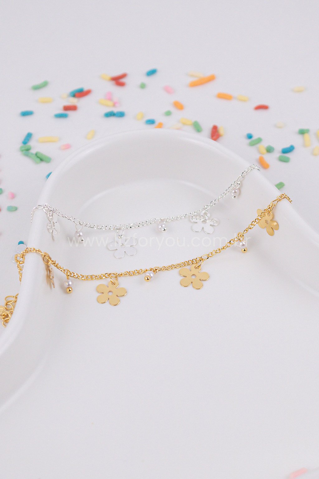 Pulseira Daisy Pearl Infantil 