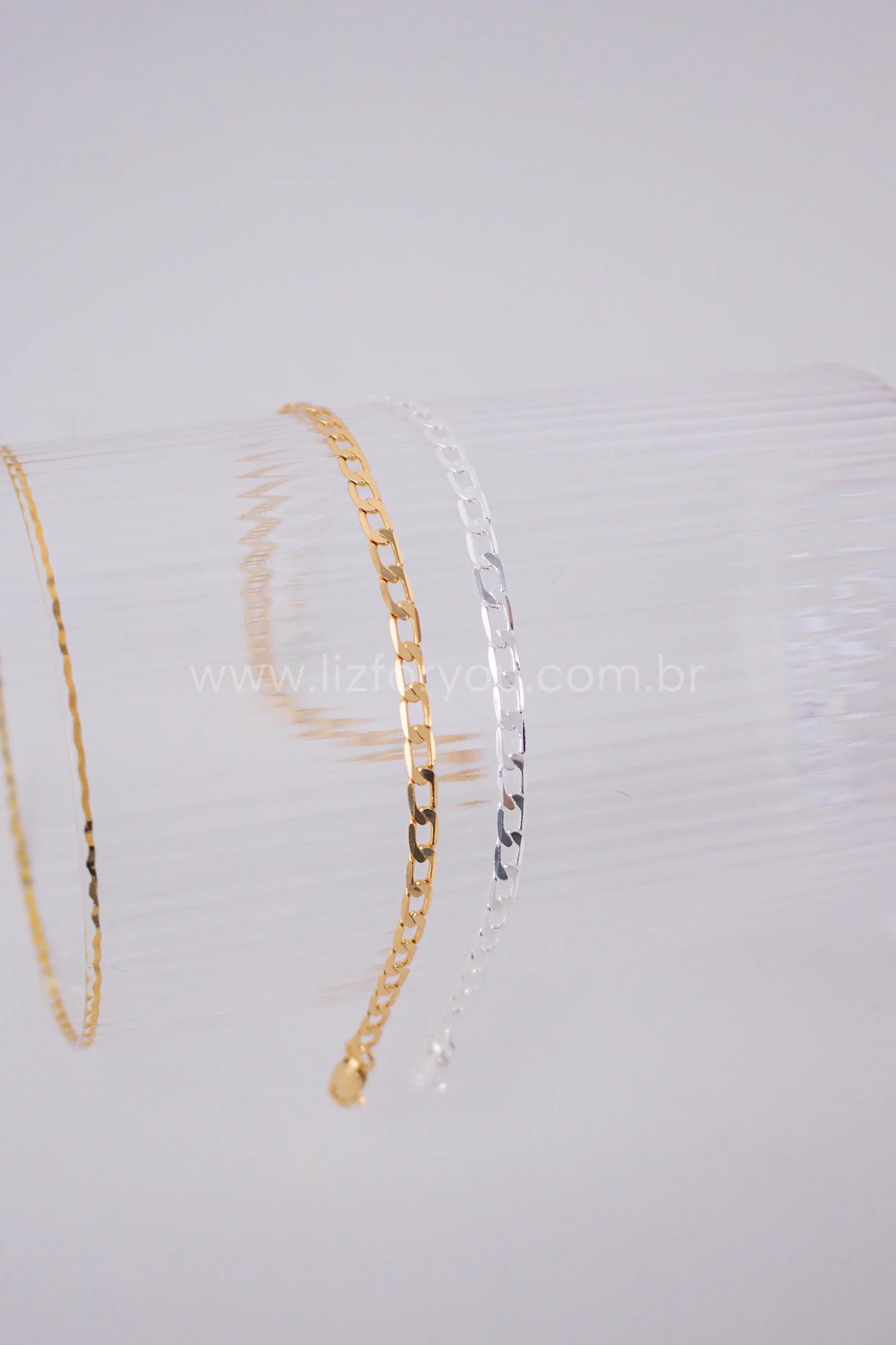 Pulseira Diamantada 3mm Masculina