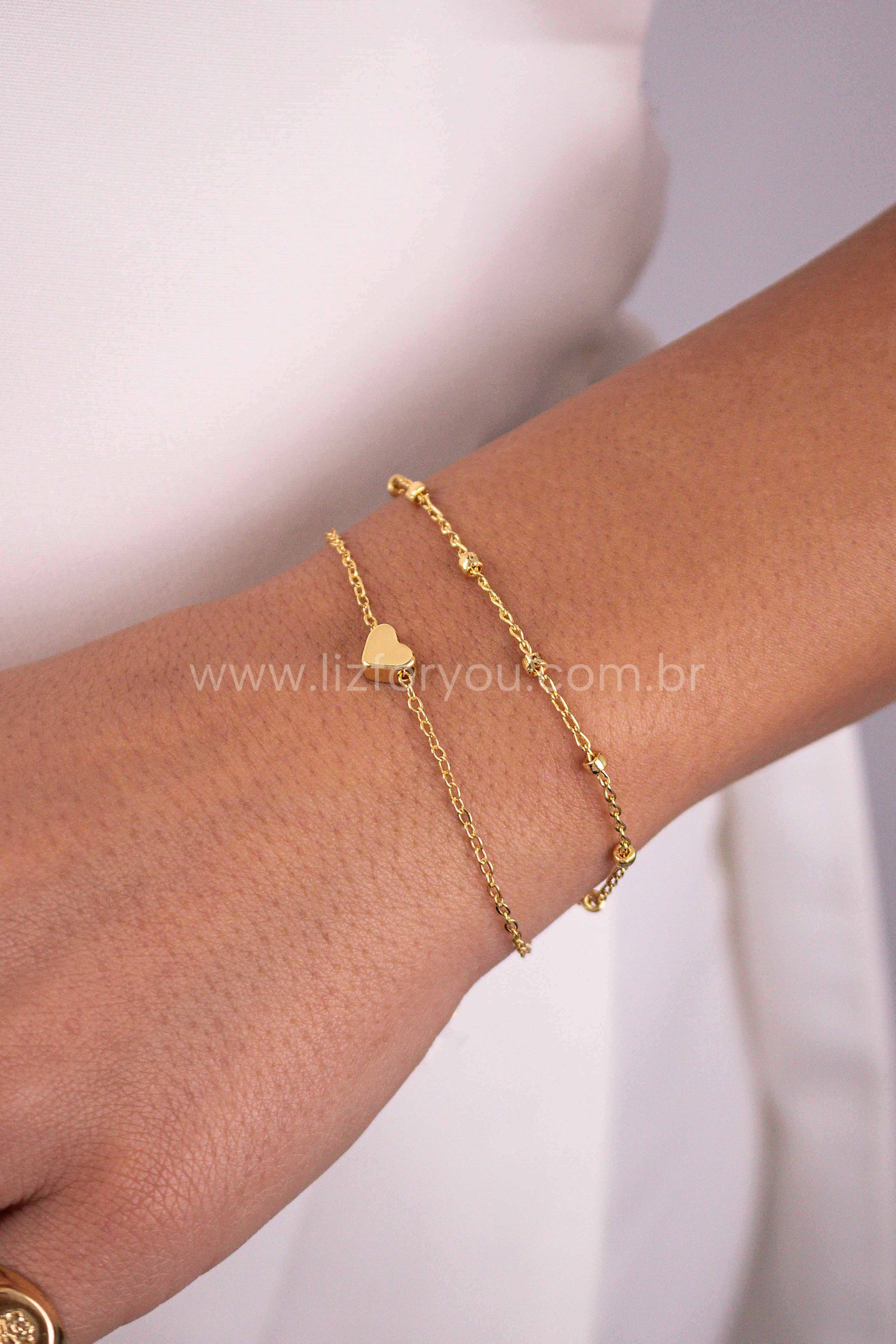 Pulseira Dupla Love Balls