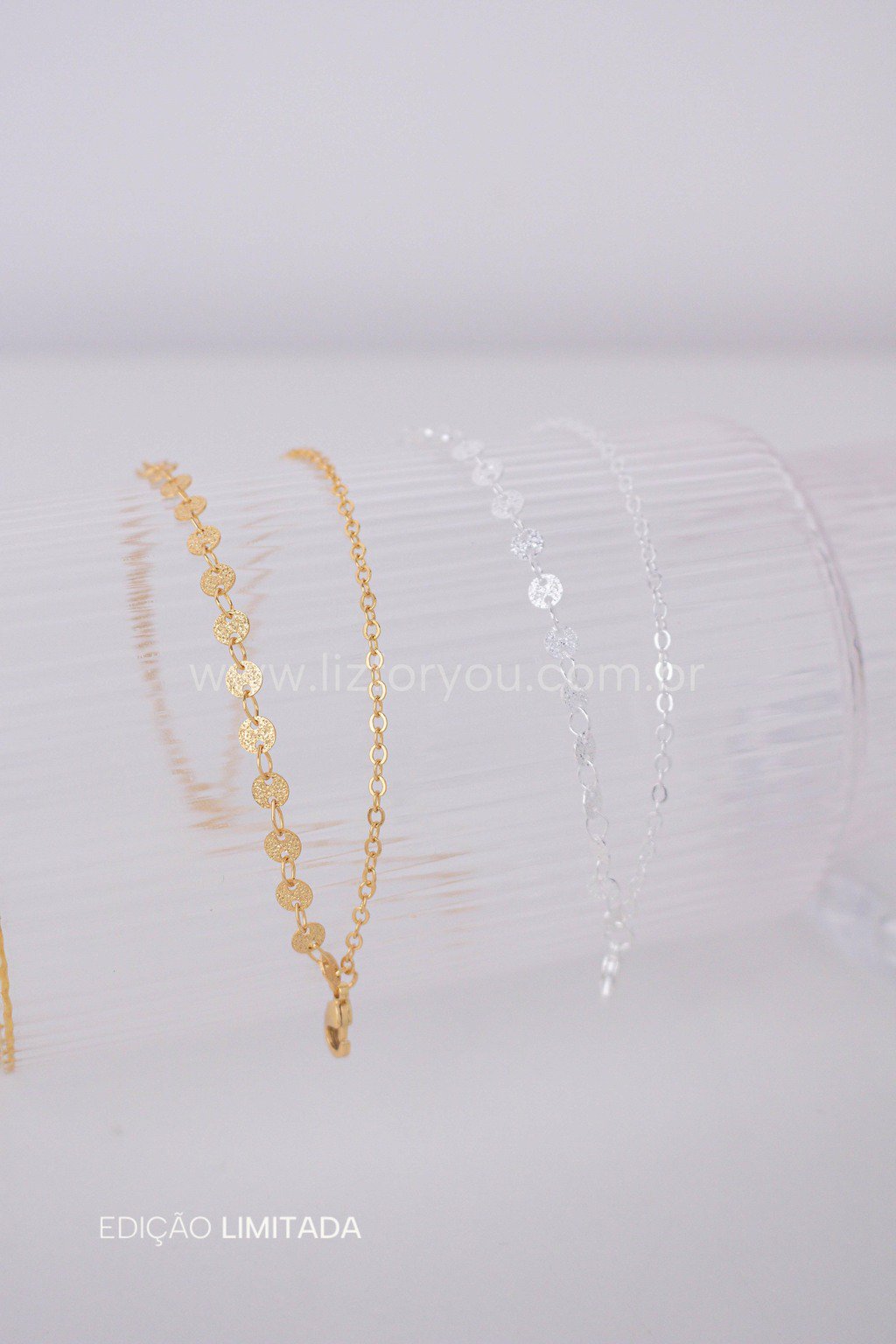 Pulseira Dupla Medalhas Val