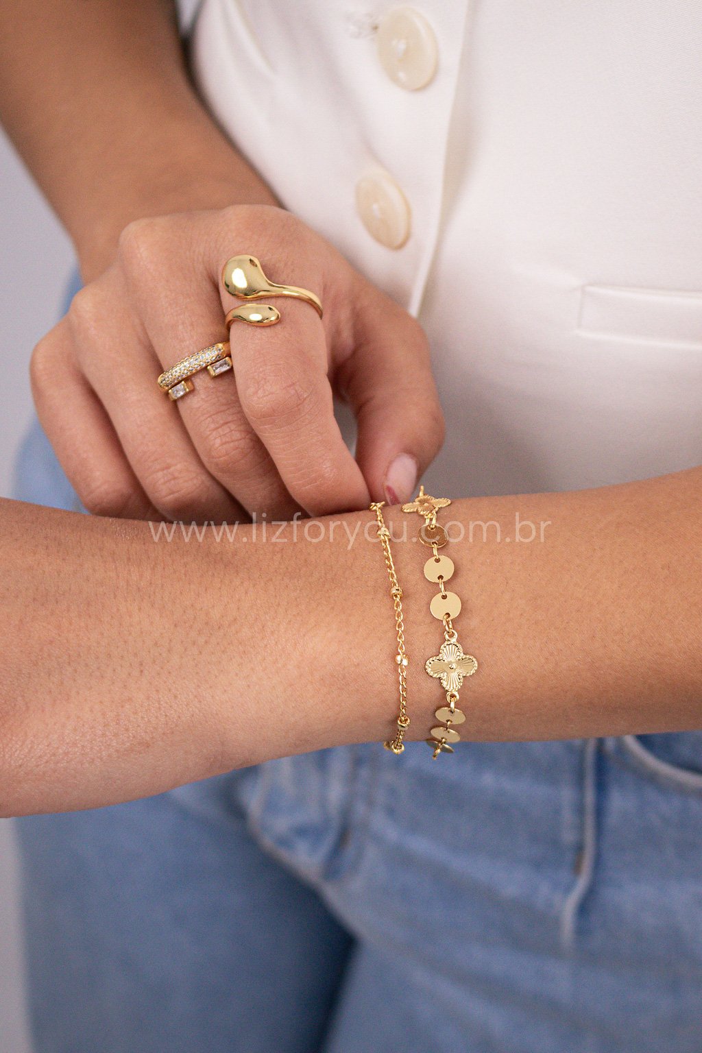Pulseira Lucky Medalhas
