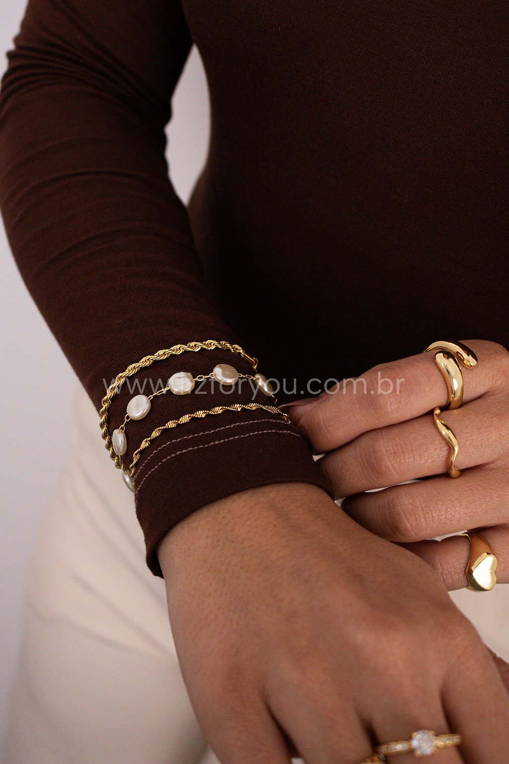 Pulseira Madre Pérola