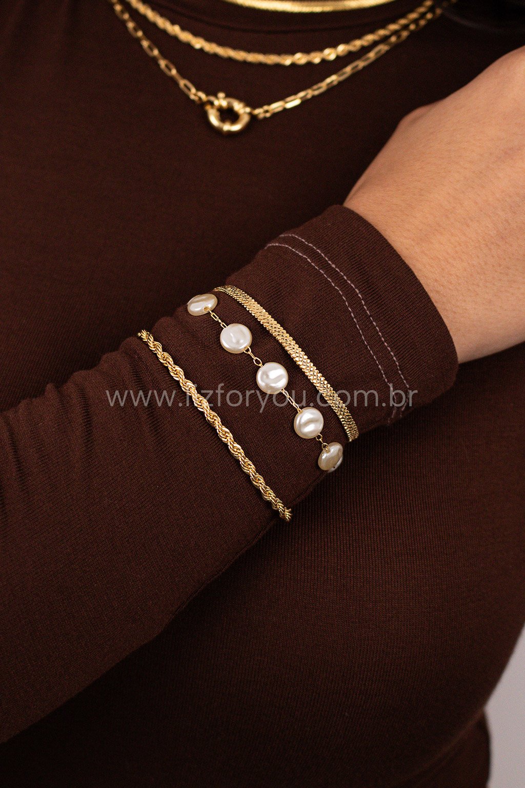 Pulseira Madre Pérola