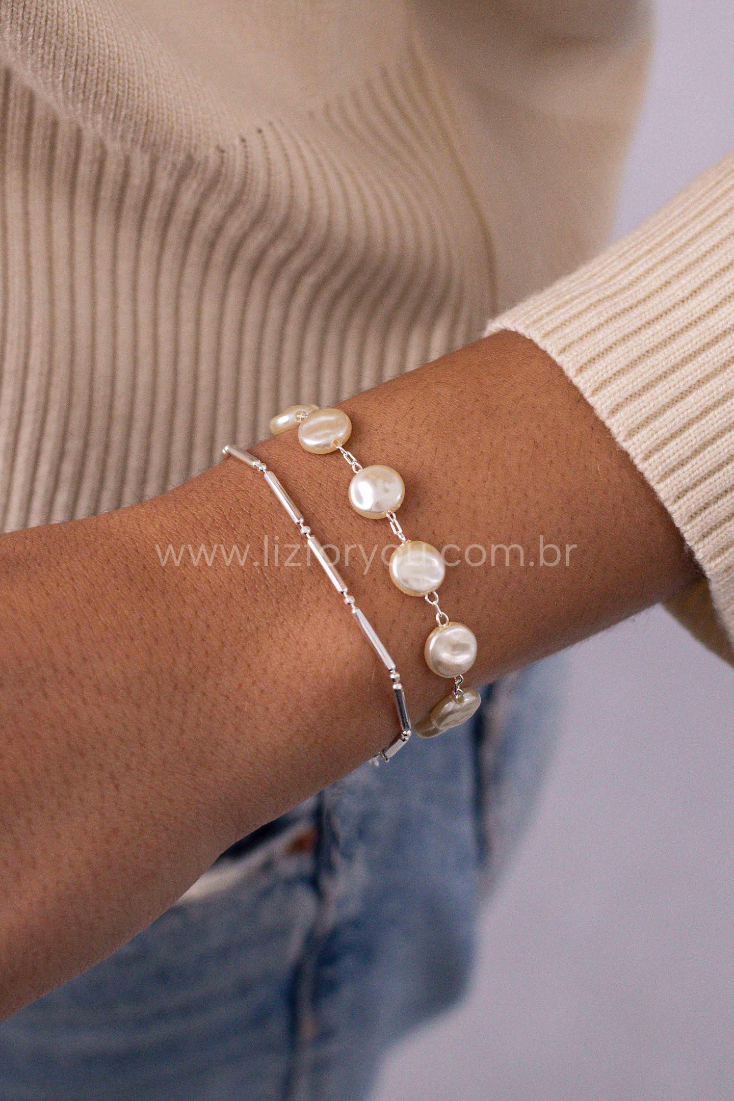 Pulseira Madre Pérola