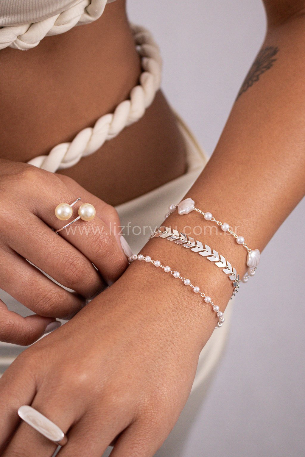 Pulseira Pearl Shell