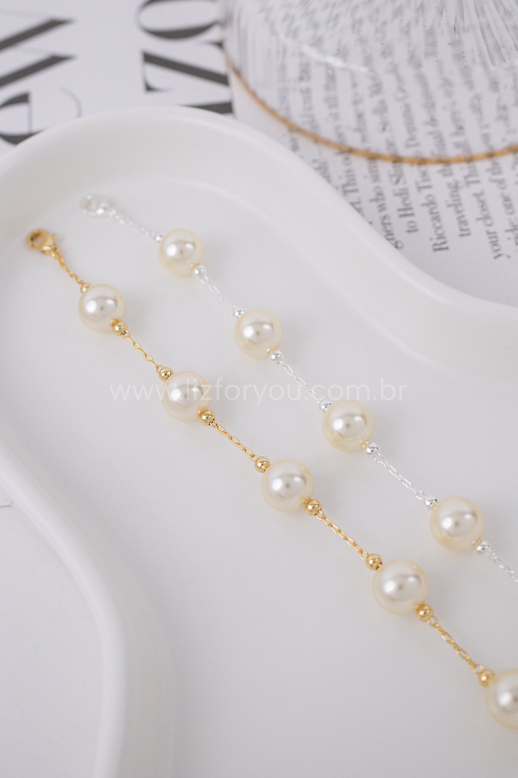 Pulseira Pérola Malu