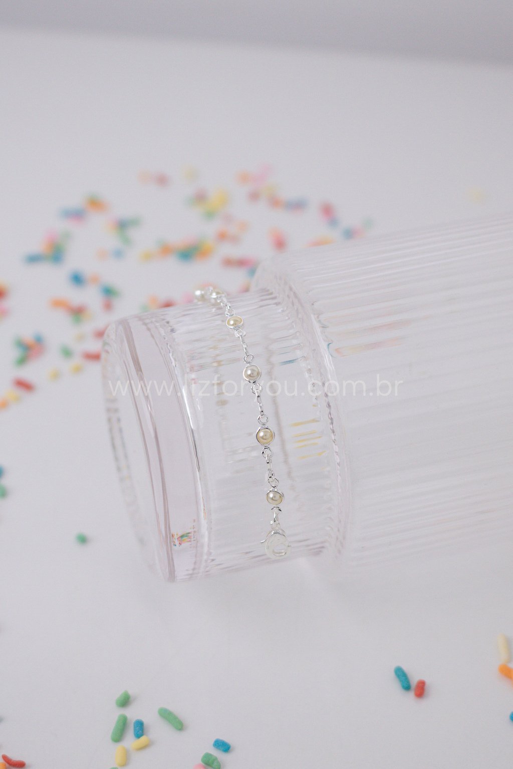 Pulseira Pérolas Infantil 
