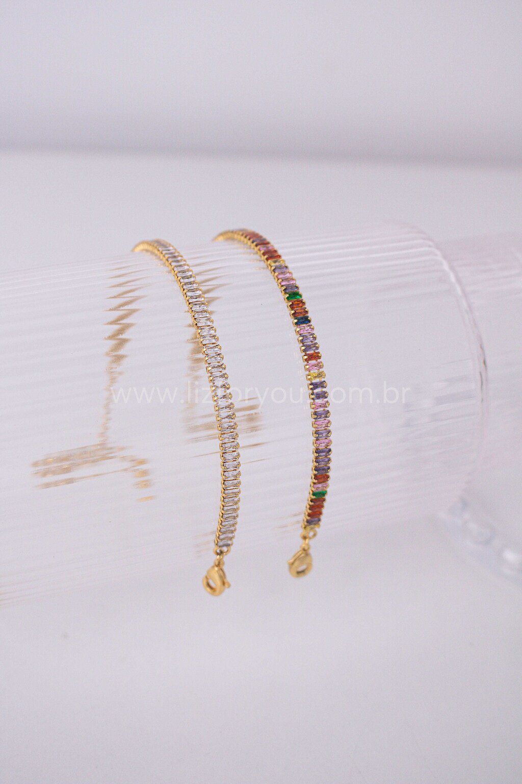 Pulseira Riviera Baguete
