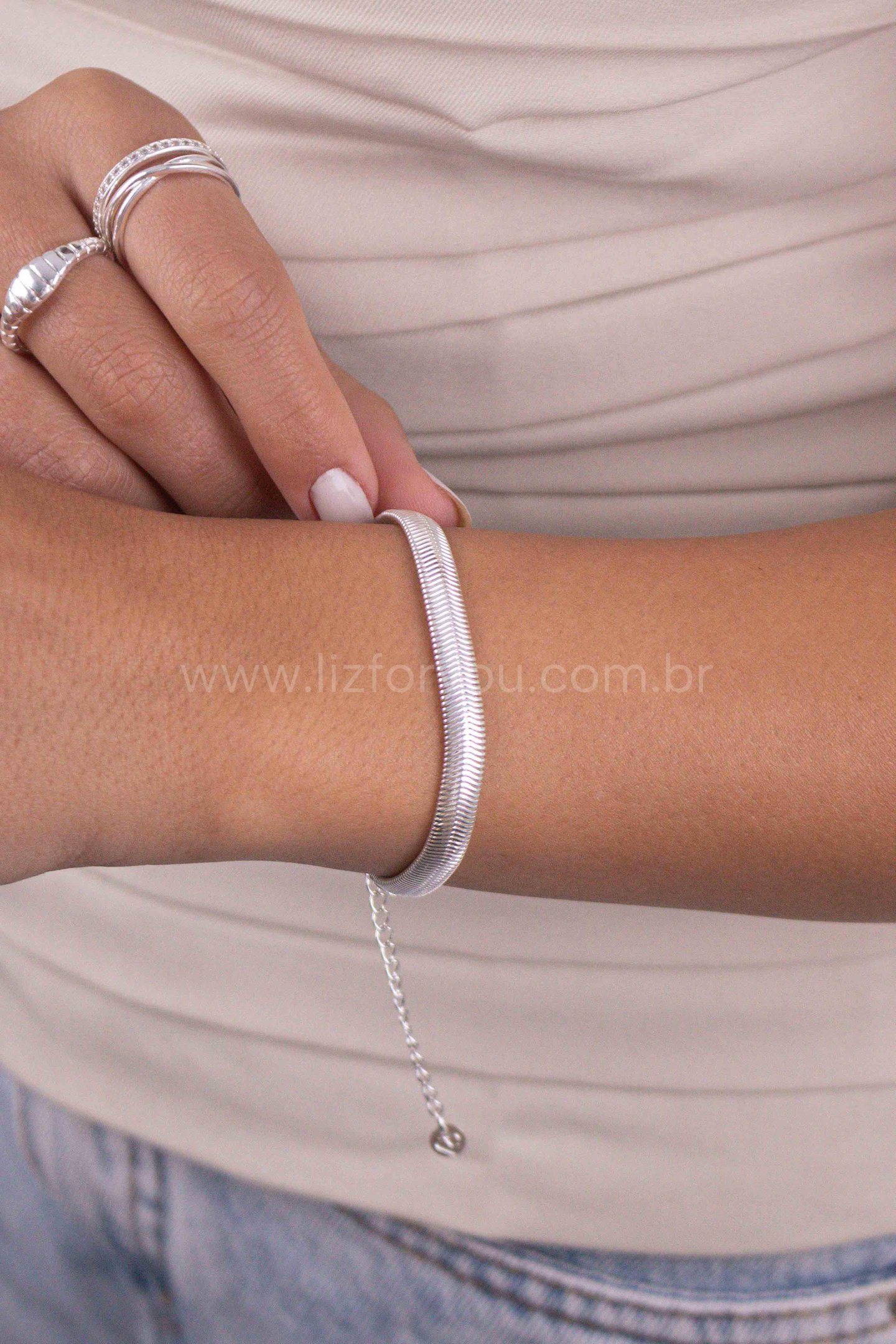 Pulseira Snake 6mm