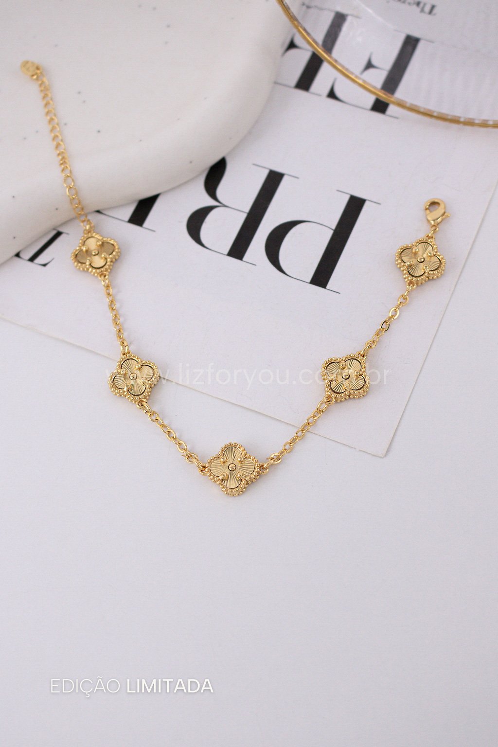 Pulseira Trevos Bold